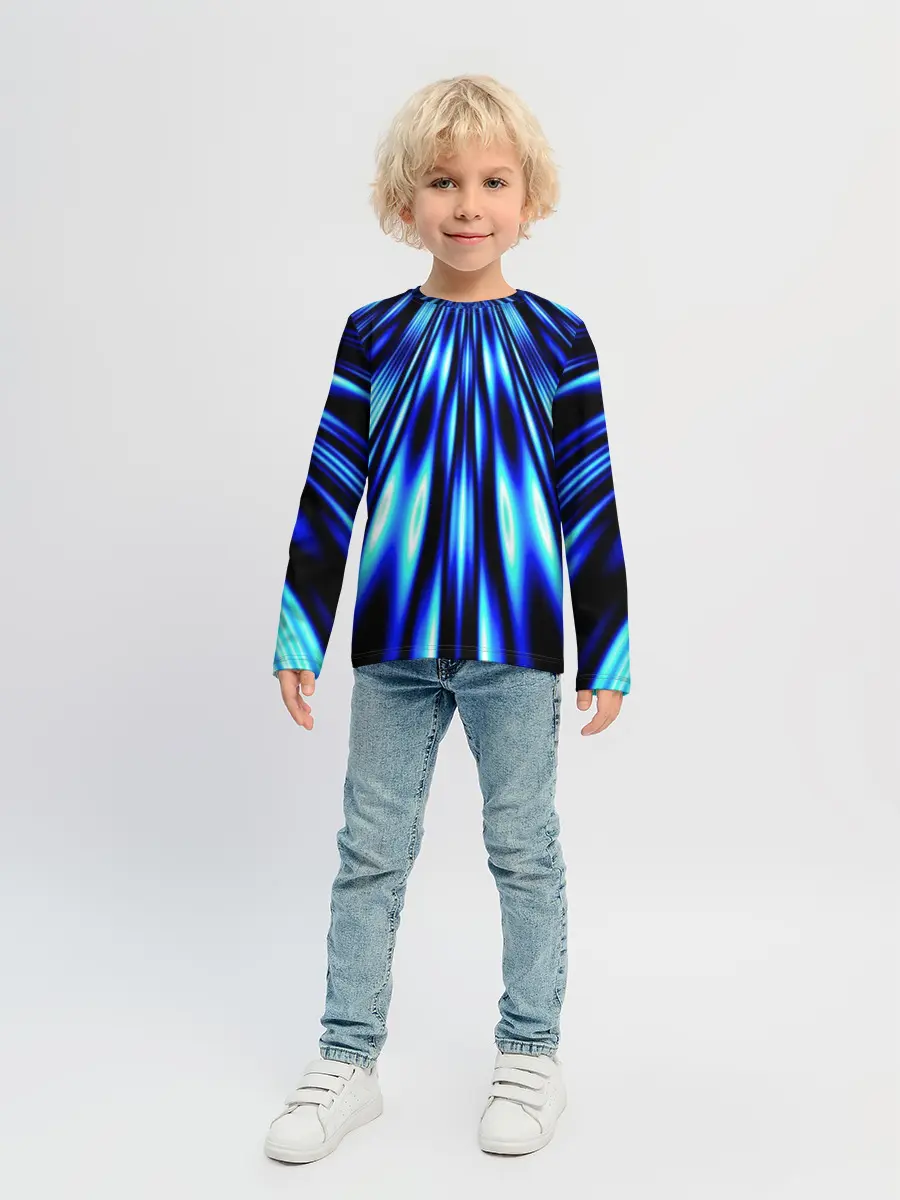 Детский лонгслив / Световые Лучи