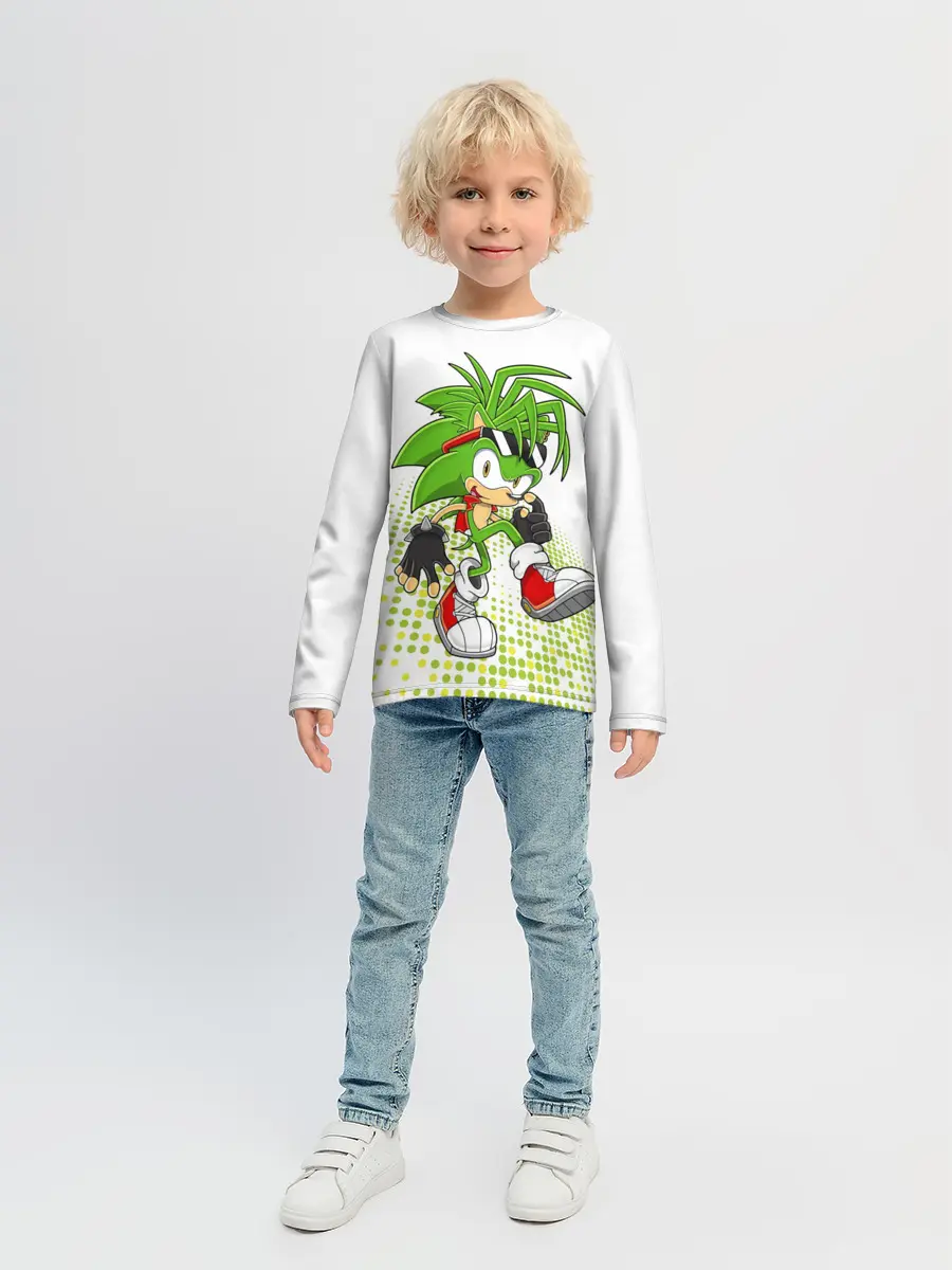 Детский лонгслив / Sonic
