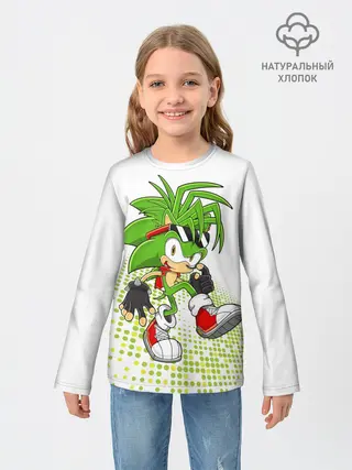 Детский лонгслив / Sonic