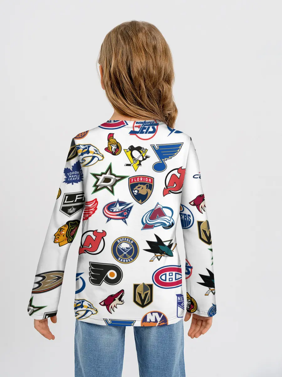 Детский лонгслив / NHL PATTERN