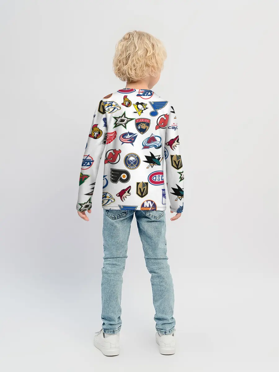 Детский лонгслив / NHL PATTERN