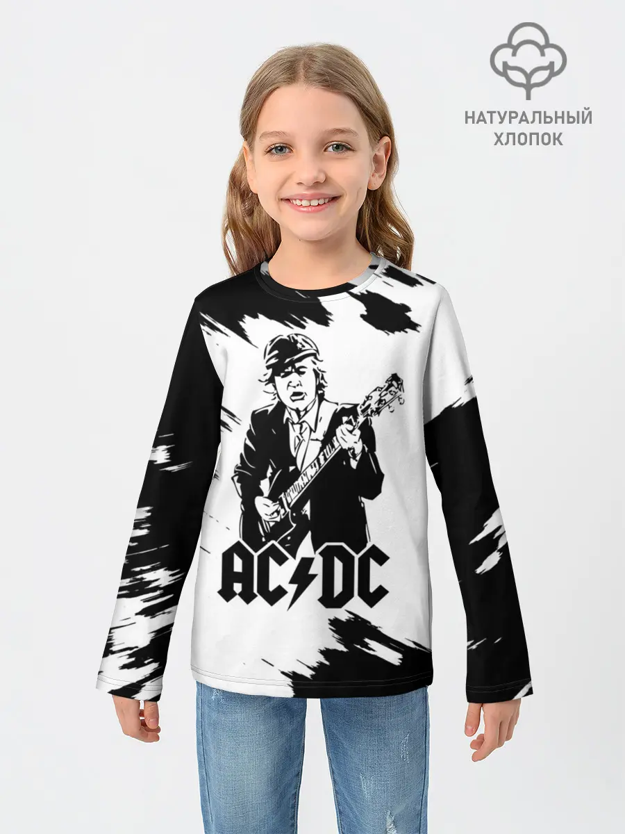 Детский лонгслив / AC/DC