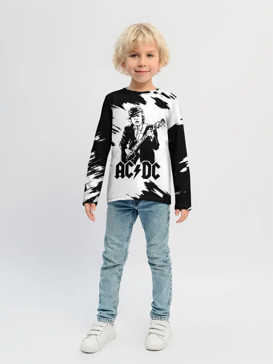 Детский лонгслив / AC/DC