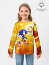 Детский лонгслив / Sonic