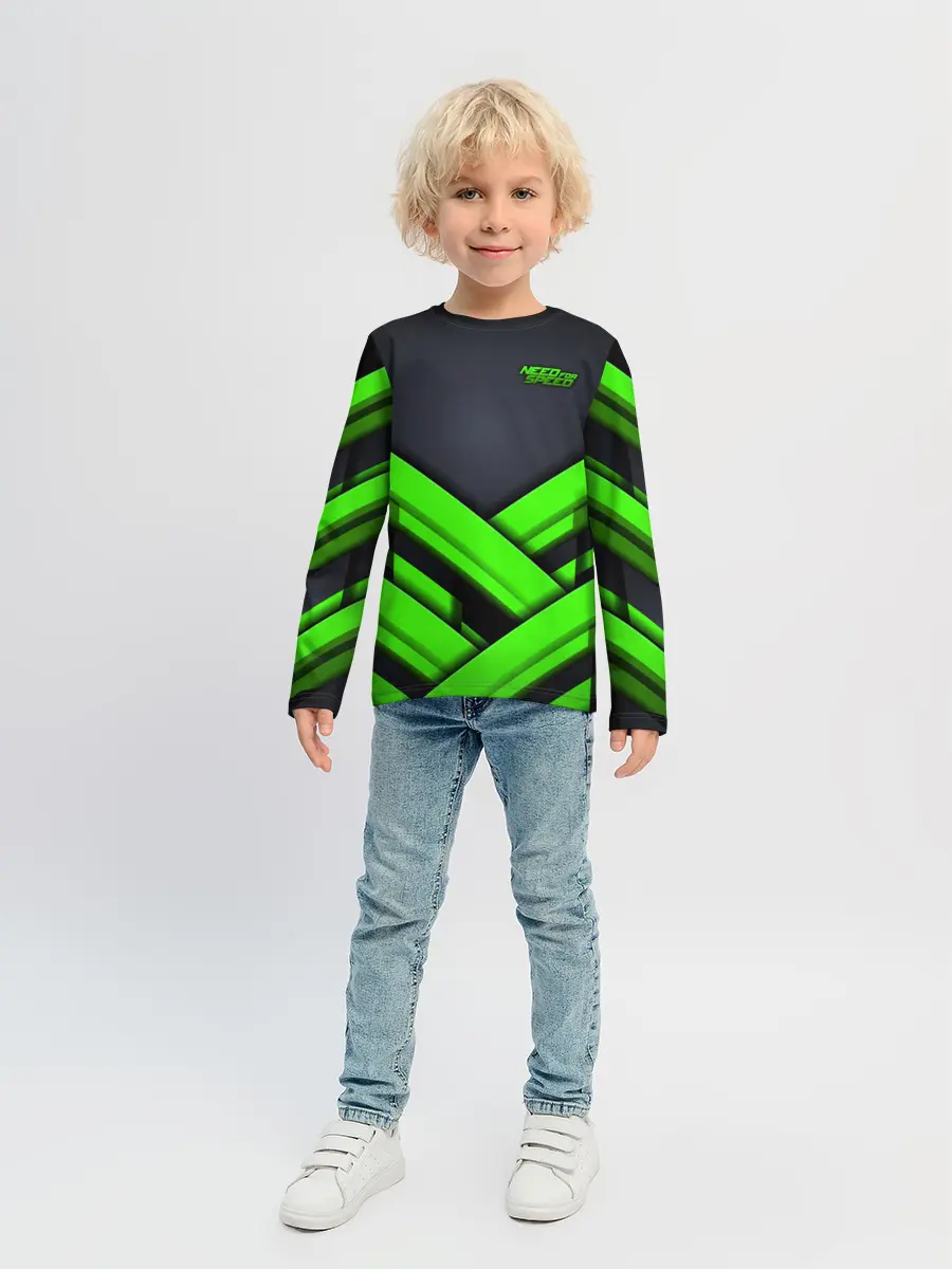 Детский лонгслив / Need for Speed