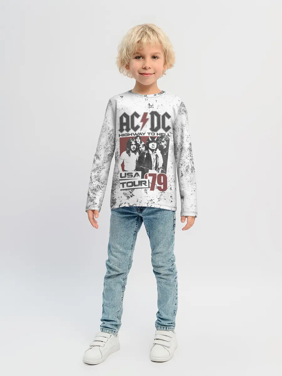 Детский лонгслив / AC/DC
