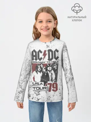 Детский лонгслив / AC/DC