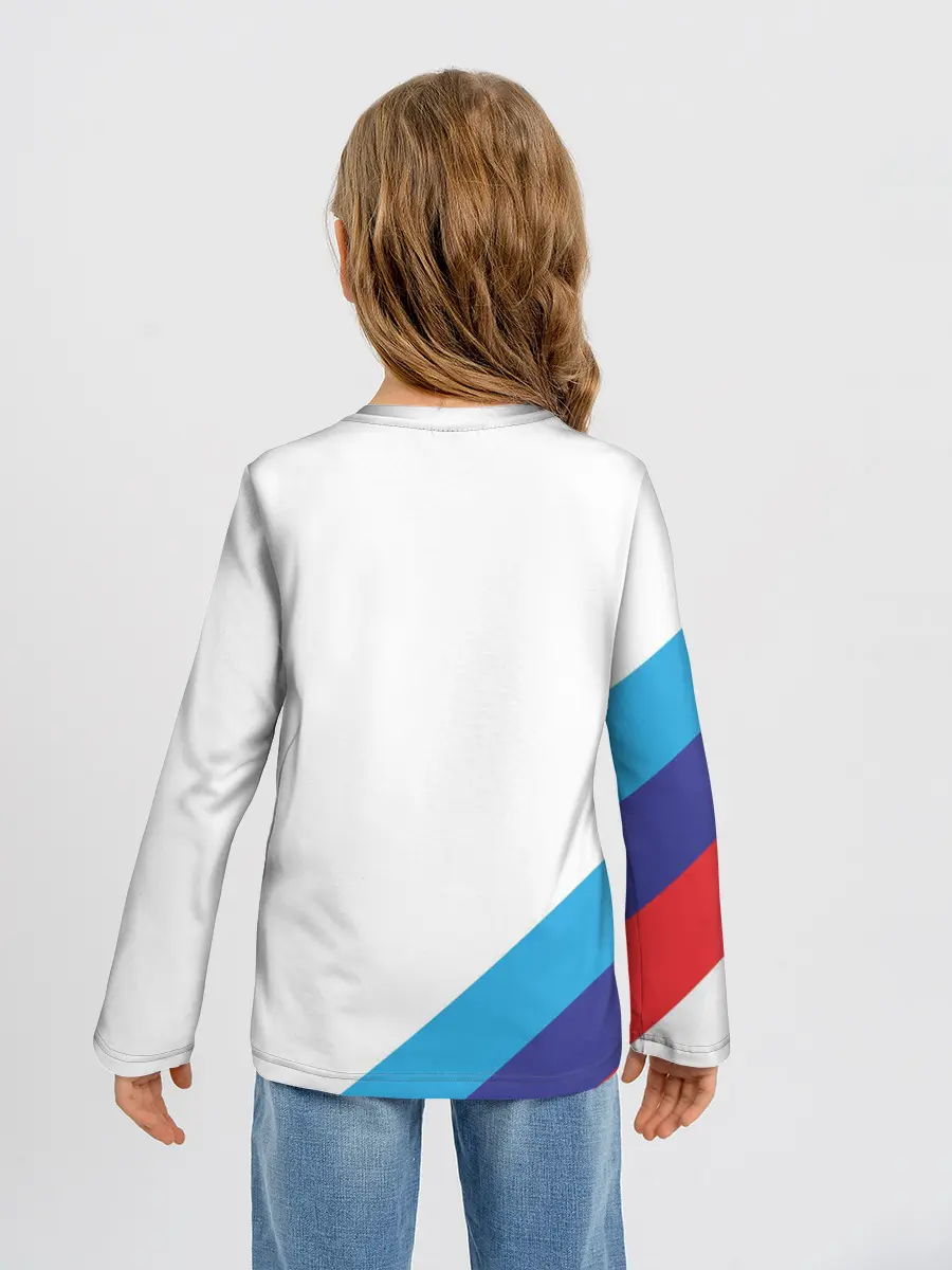 Детский лонгслив / BMW NEW LOGO