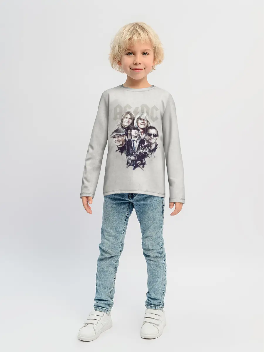 Детский лонгслив / AC/DC