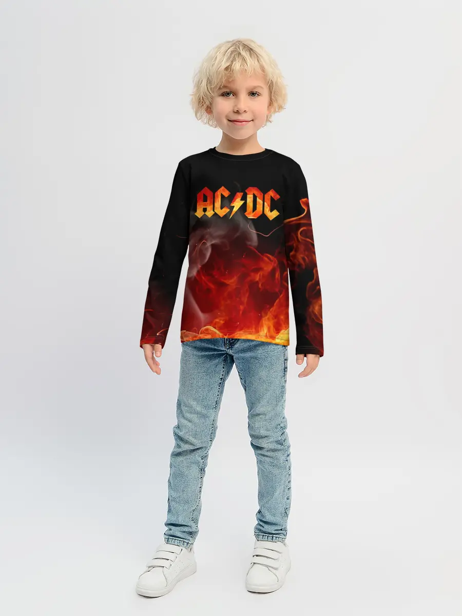 Детский лонгслив / AC/DC