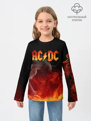 Детский лонгслив / AC/DC