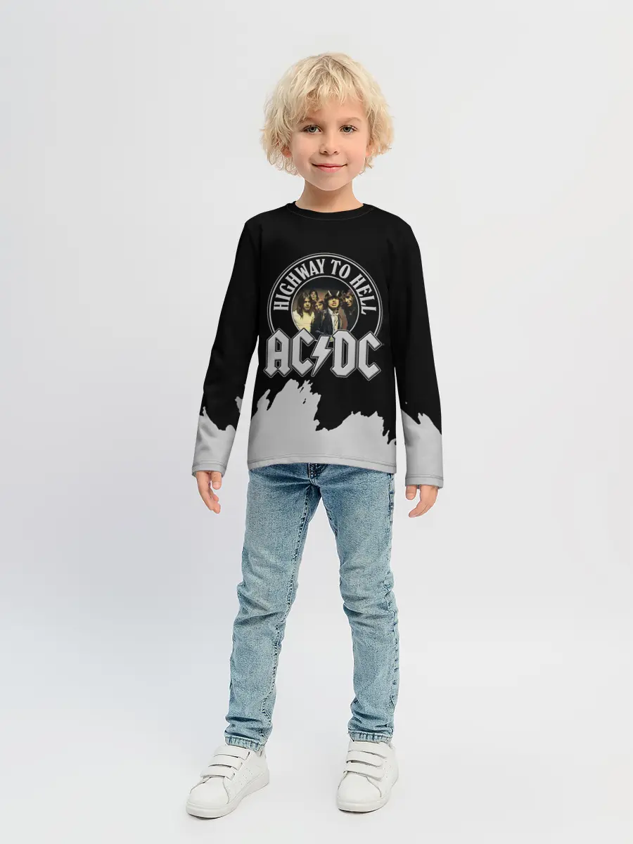 Детский лонгслив / AC/DC