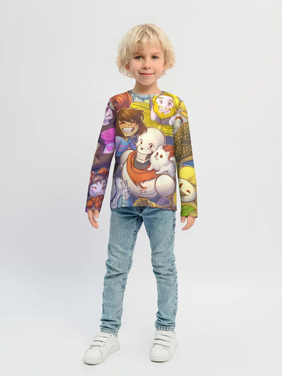 Детский лонгслив / UNDERTALE