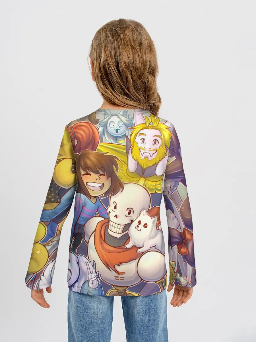 Детский лонгслив / UNDERTALE