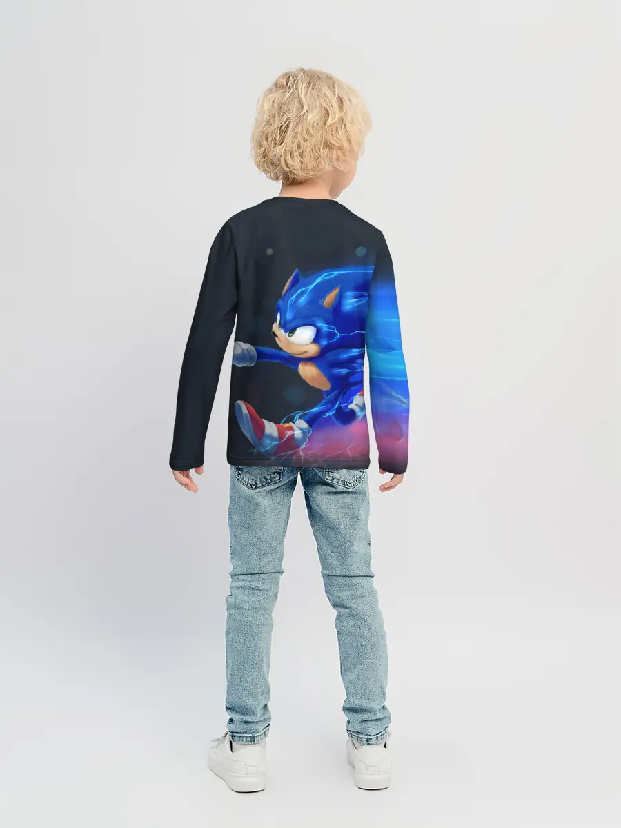 Детский лонгслив / SONIC