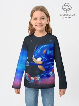 Детский лонгслив / SONIC