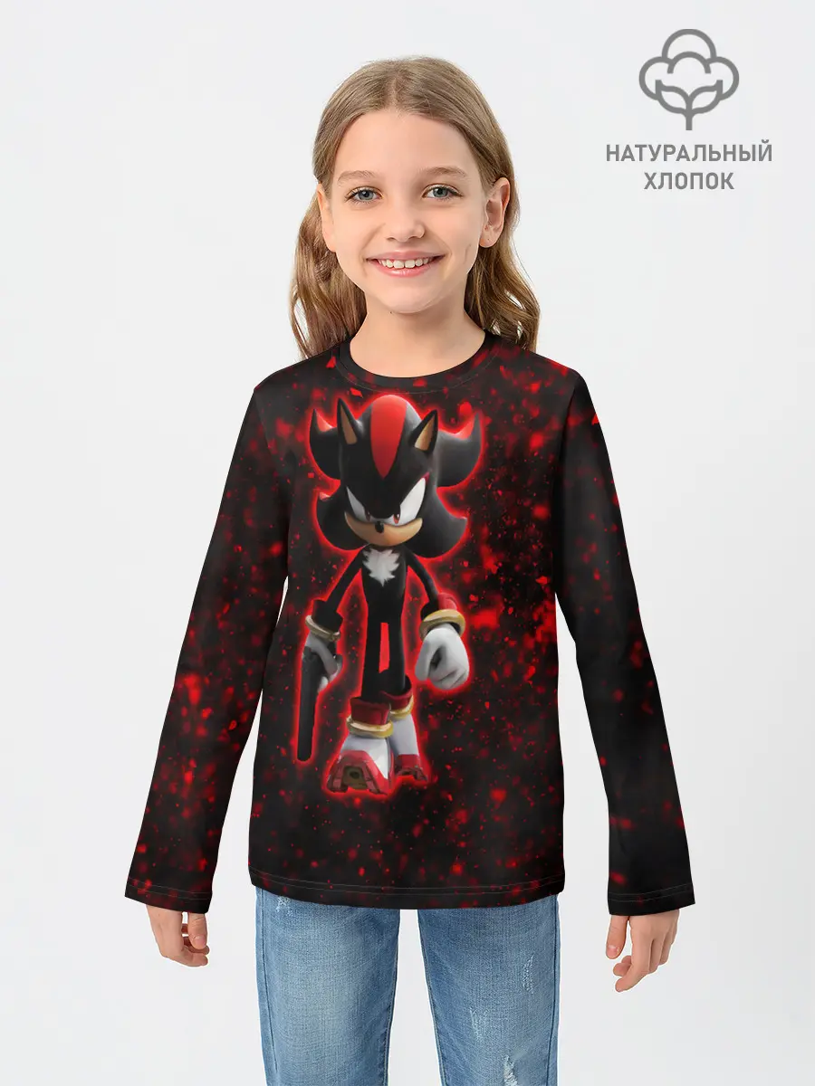 Детский лонгслив / СОНИК.