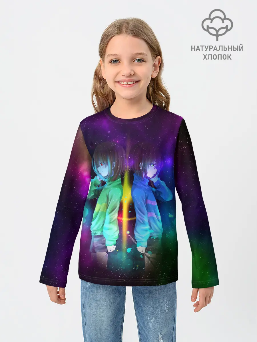 Детский лонгслив / UNDERTALE