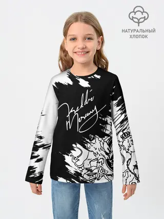 Детский лонгслив / Автограф Фредди Меркьюри