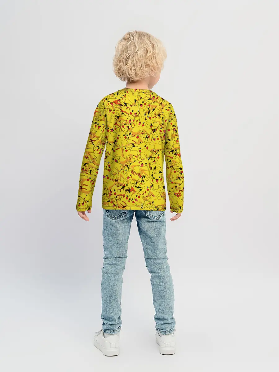 Детский лонгслив / Пикачу