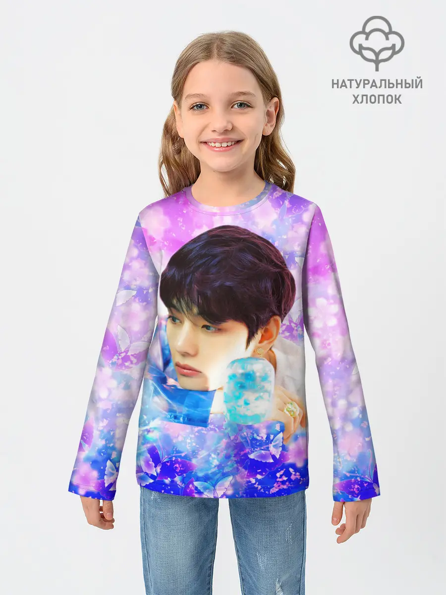 Детский лонгслив / БТС 2020 Season Greeting Ви V