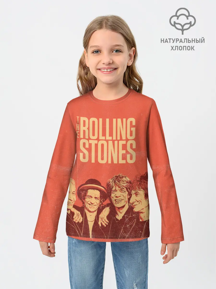 Детский лонгслив / The Rolling Stones