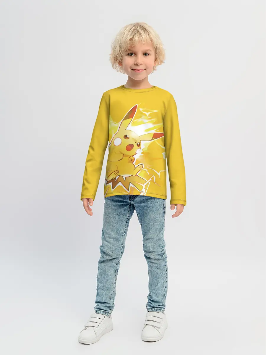 Детский лонгслив / PikaPika