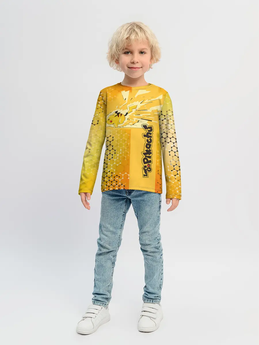 Детский лонгслив / Pikachu