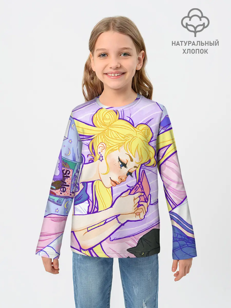 Детский лонгслив / СЕЙЛОР МУН