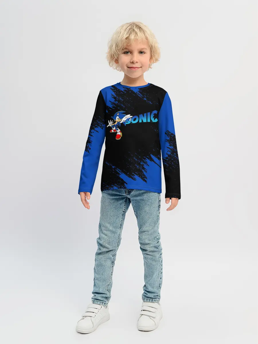 Детский лонгслив / SONIC