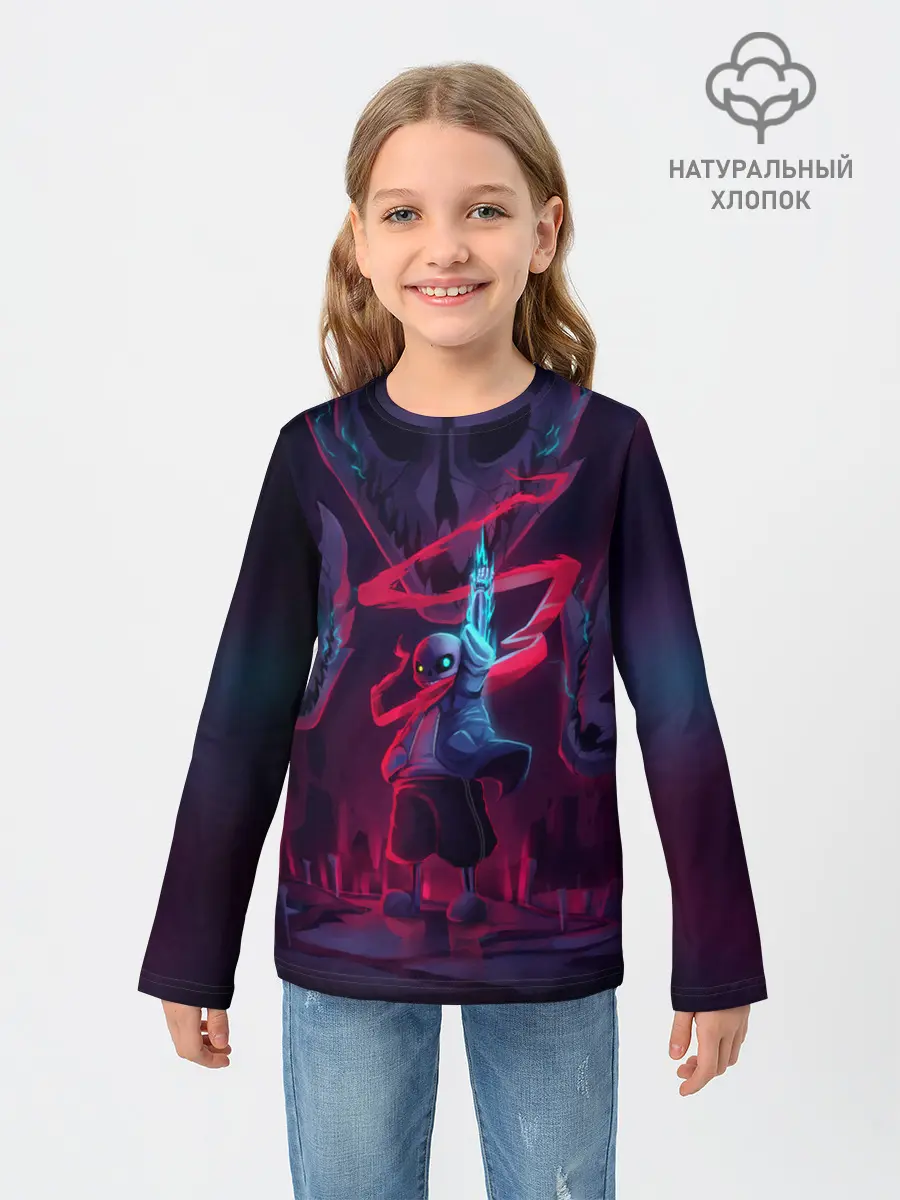 Детский лонгслив / UNDERTALE | АНДЕРТЕЙЛ