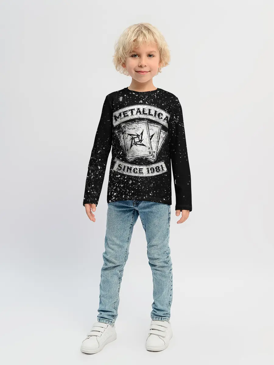 Детский лонгслив / Metallica