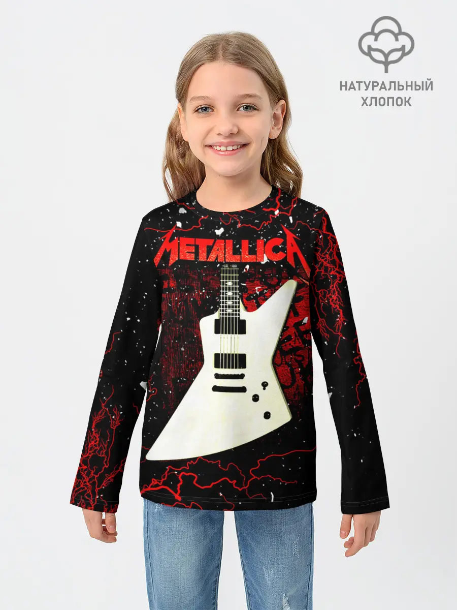 Детский лонгслив / Metallica