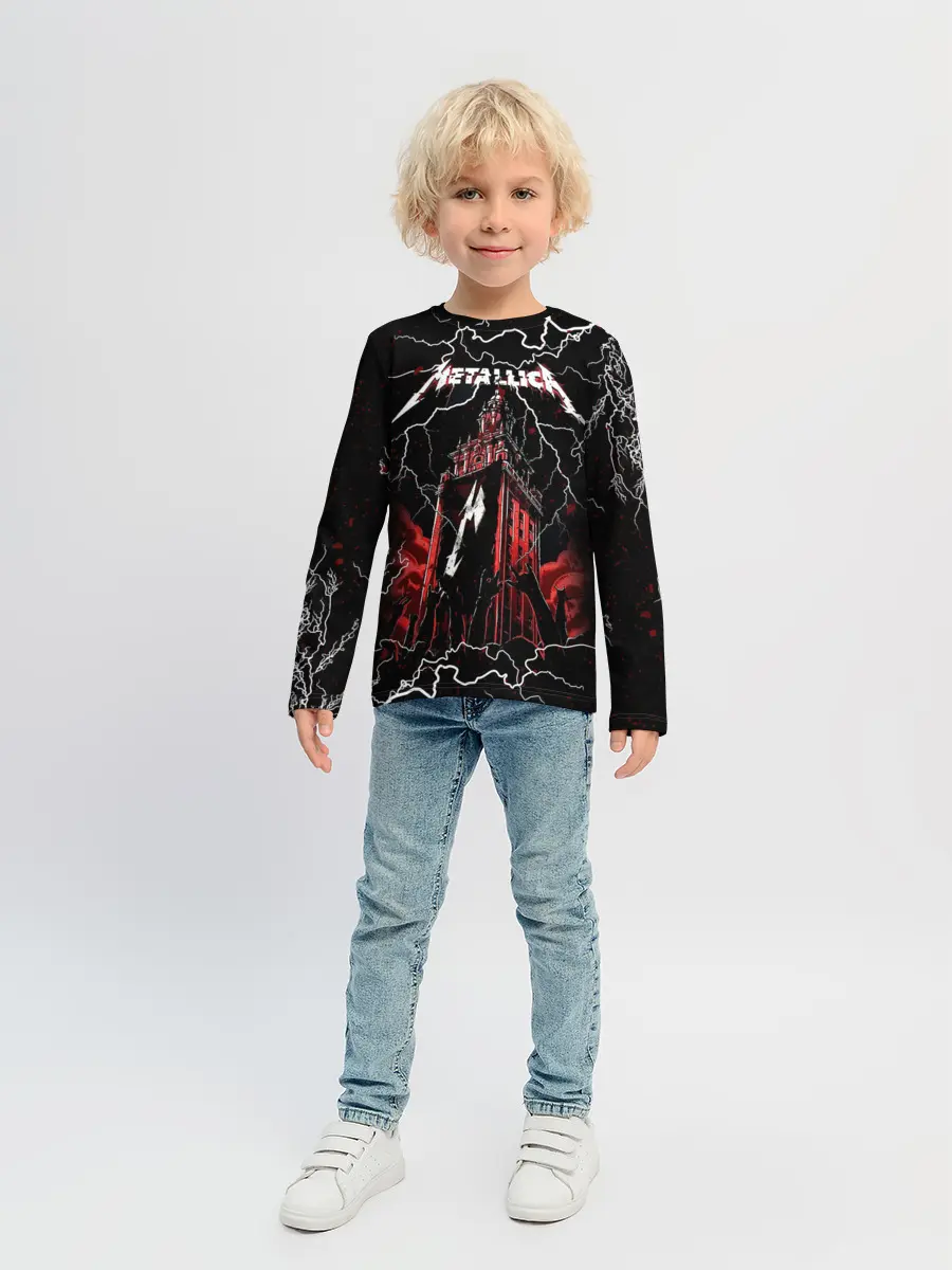 Детский лонгслив / Metallica