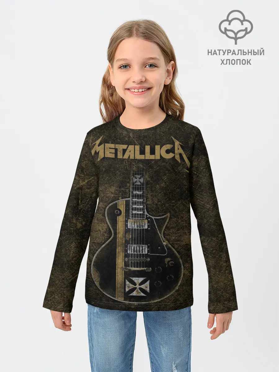 Детский лонгслив / Metallica