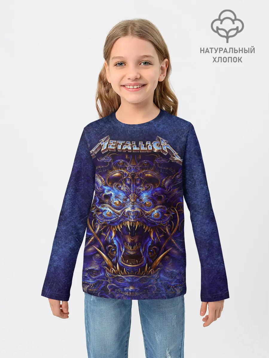 Детский лонгслив / Metallica
