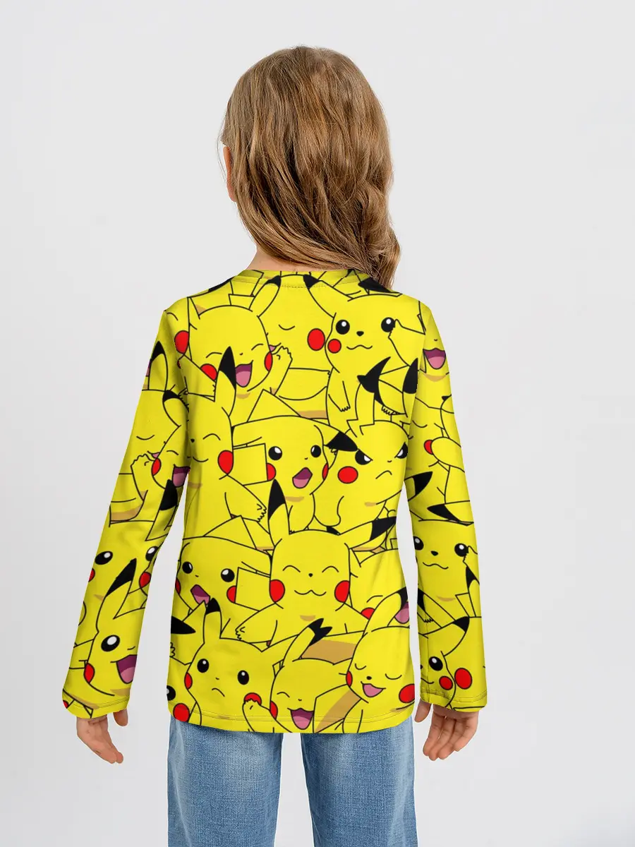 Детский лонгслив / ПИКАЧУ