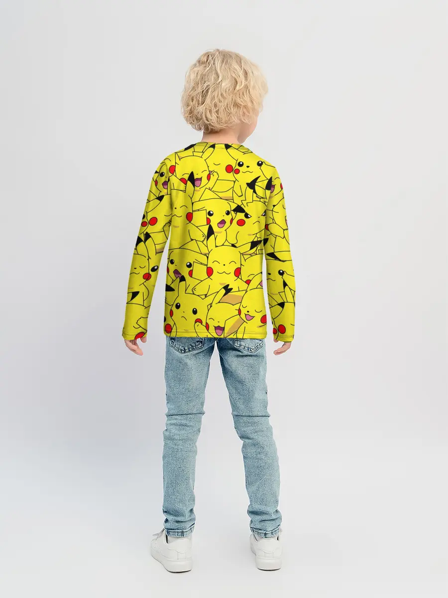 Детский лонгслив / ПИКАЧУ