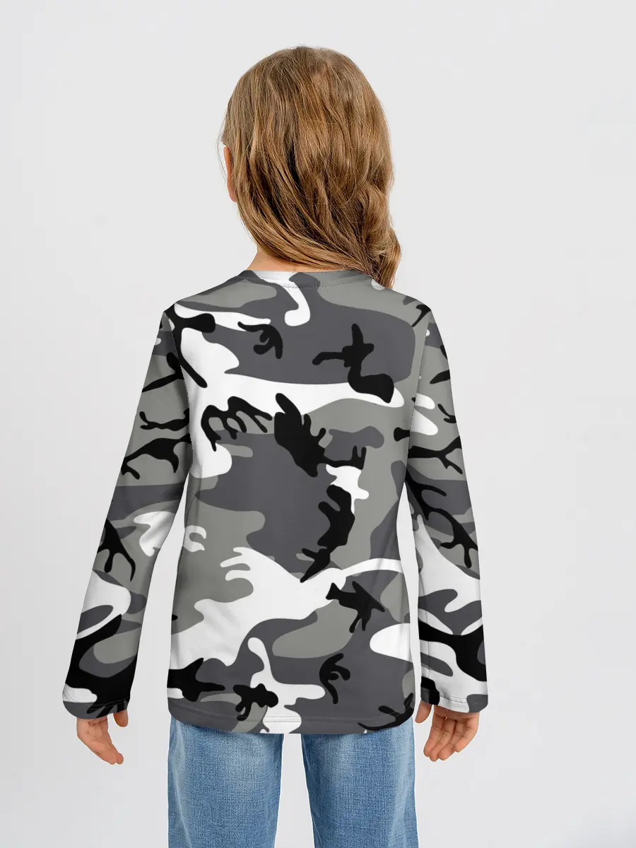 Детский лонгслив / Камуфляж Sabaton