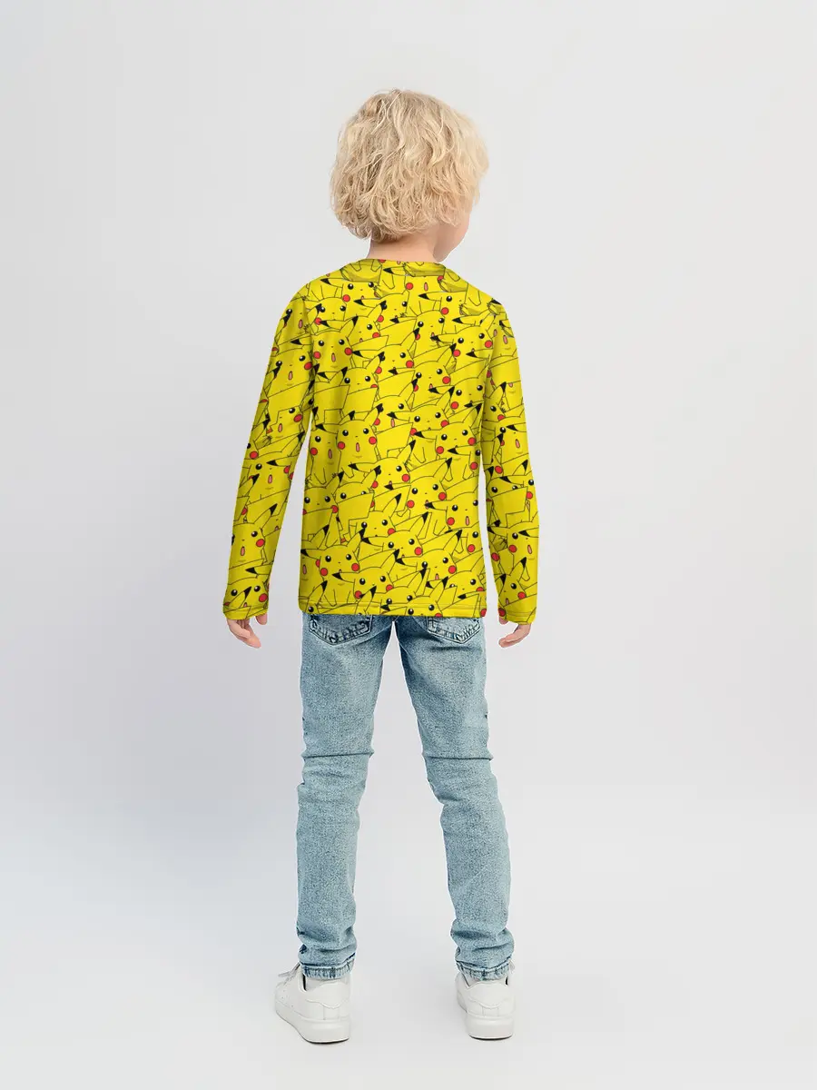 Детский лонгслив / ПИКАЧУ