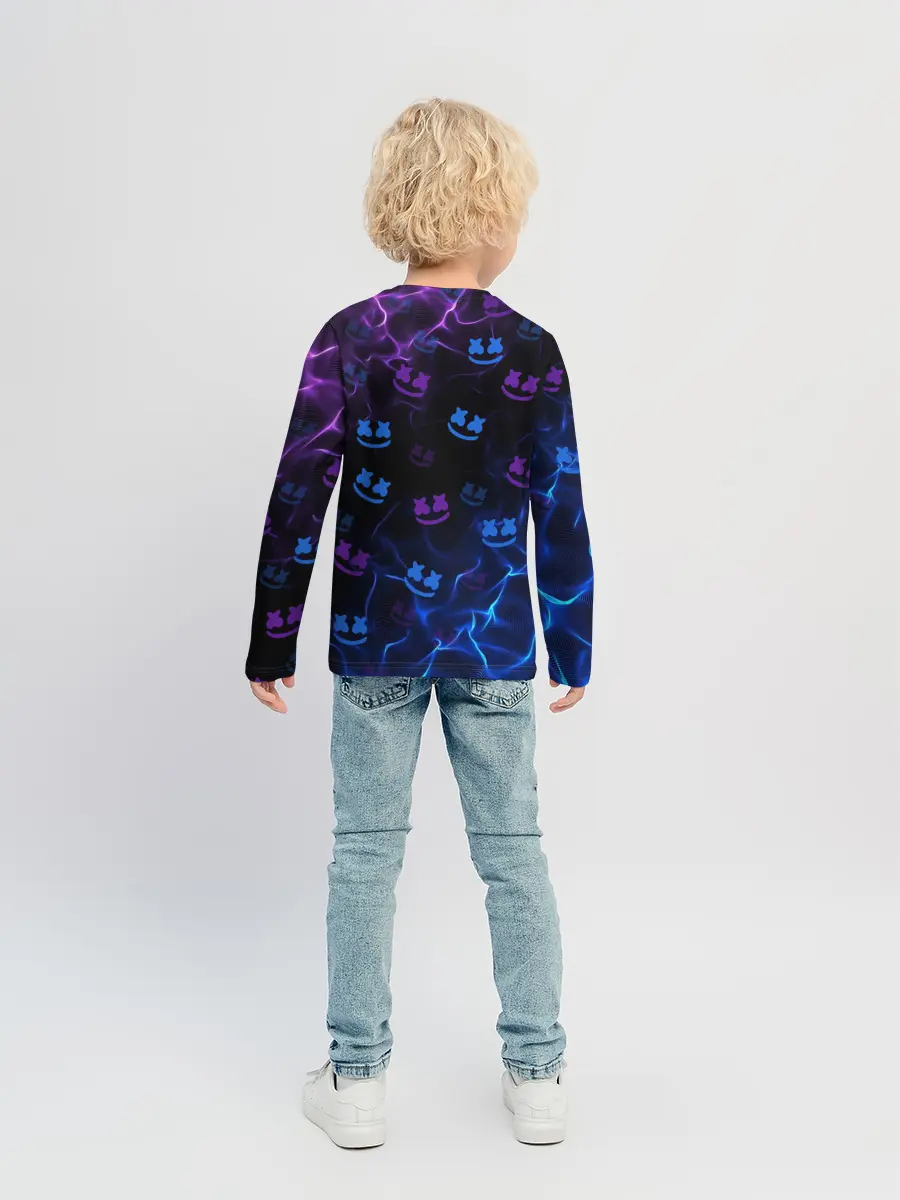 Детский лонгслив / Marshmello