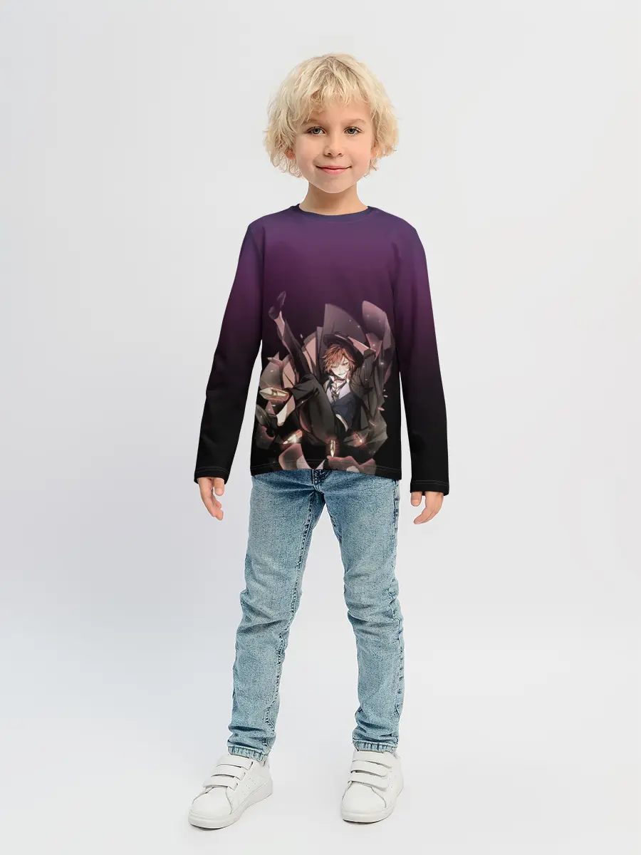Детский лонгслив / Мистер Модная Шляпка