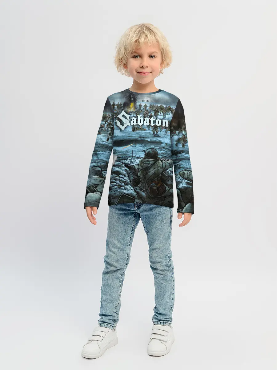 Детский лонгслив / Sabaton