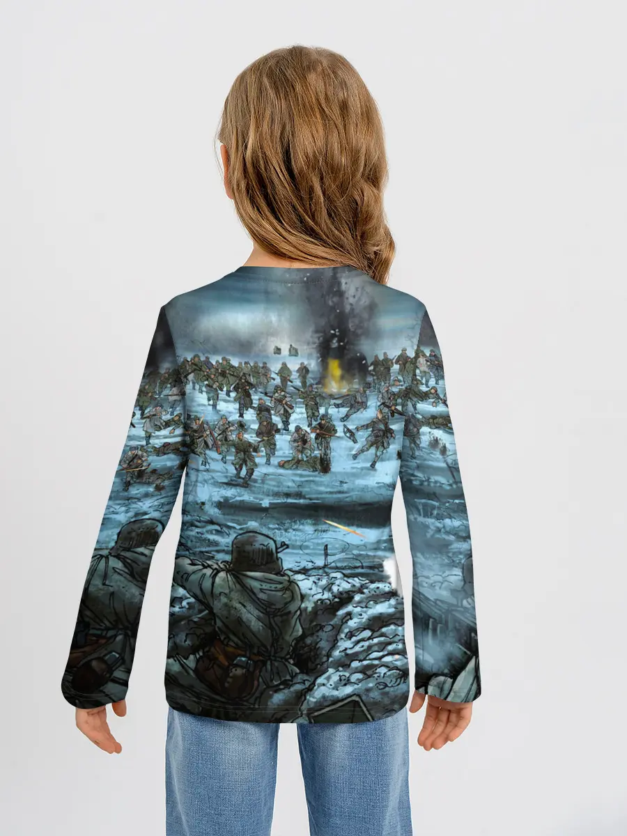 Детский лонгслив / Sabaton