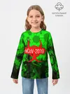 Детский лонгслив / КОРОНАВИРУС