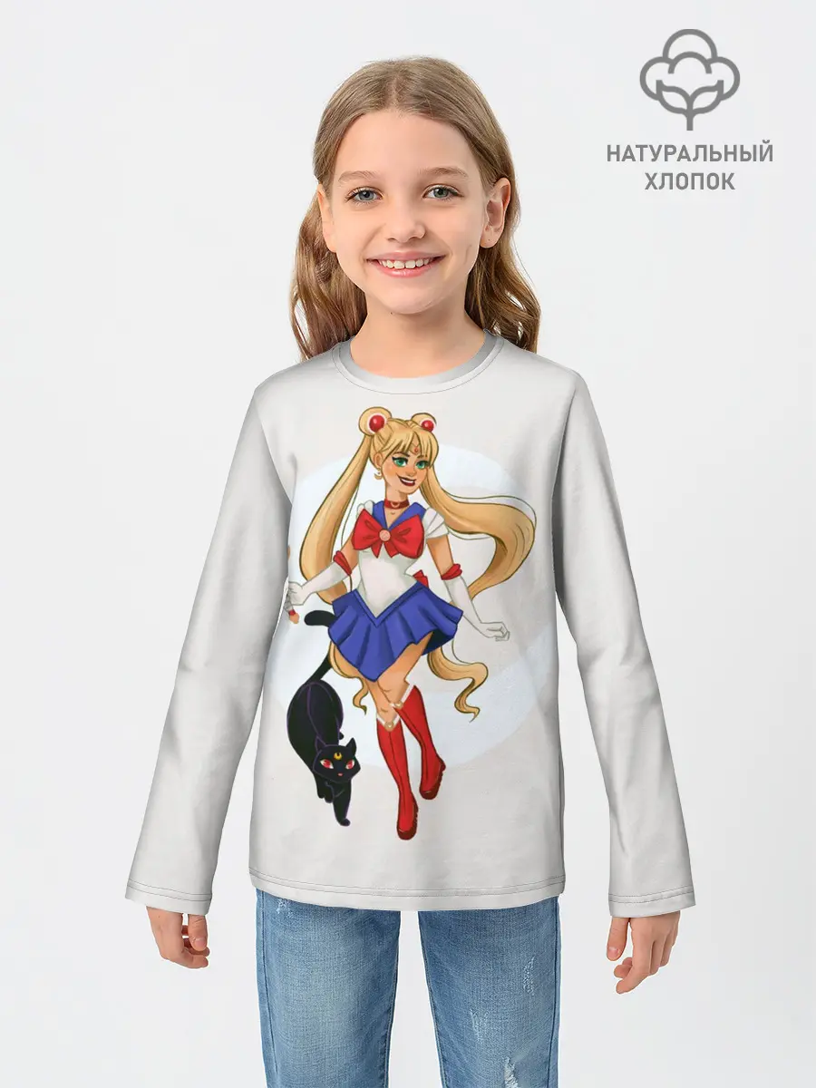 Детский лонгслив / Sailor Moon