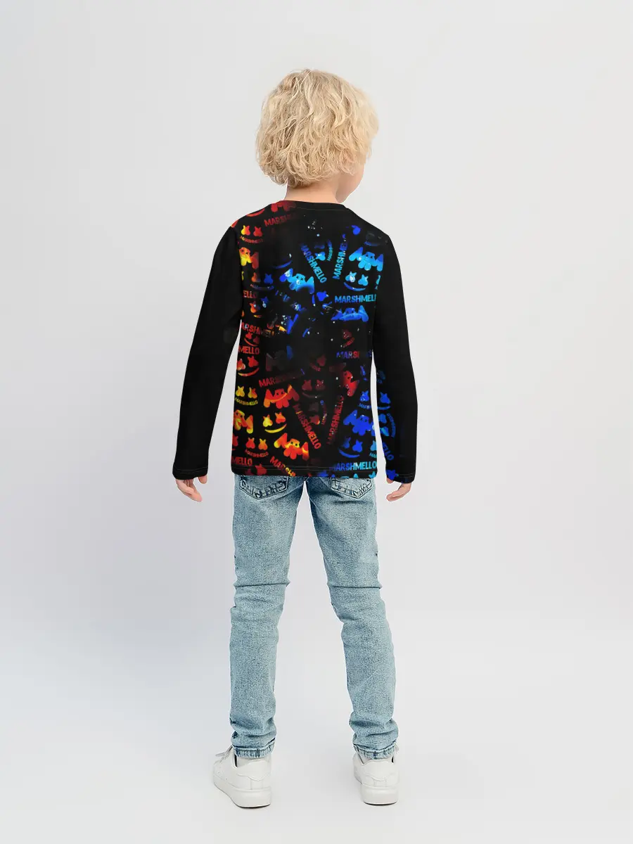 Детский лонгслив / MARSMELLO FIRE