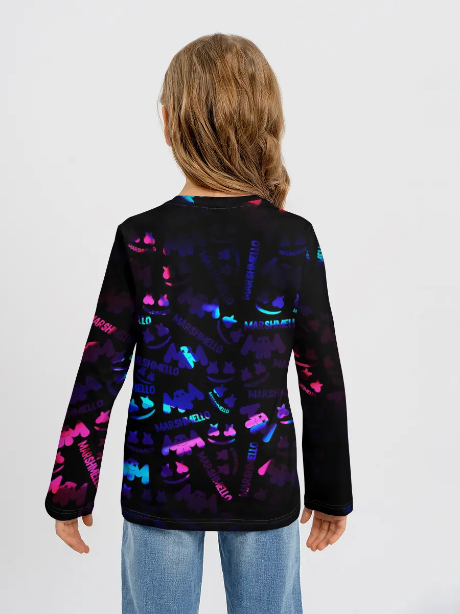 Детский лонгслив / MARSMELLO NEON