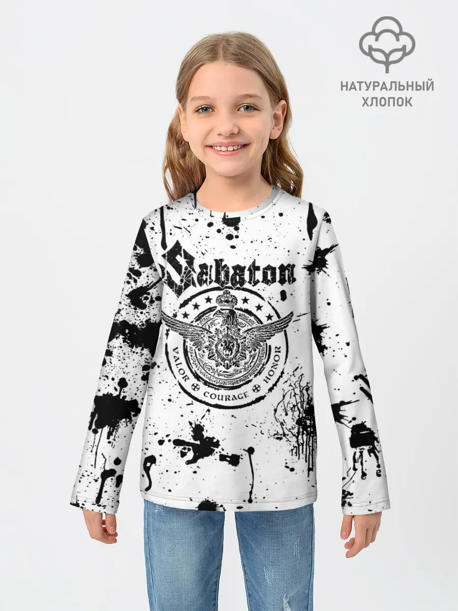 Детский лонгслив / Sabaton