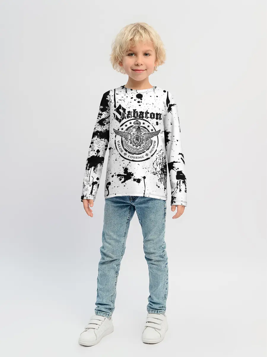 Детский лонгслив / Sabaton